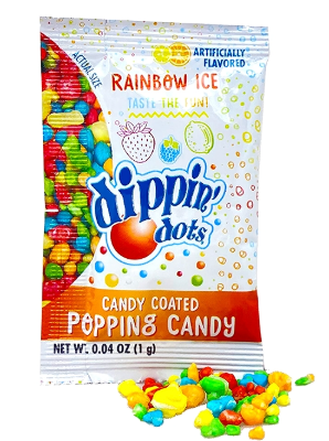 DIPPIN’ DOTS POPPING CANDY 0.53 OZ