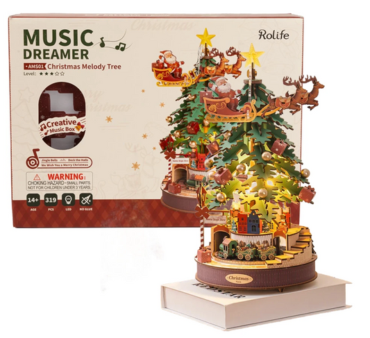 DIY Christmas Melody Tree. Music Dreamer