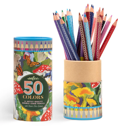 Mushroom Double-Sided Pencils