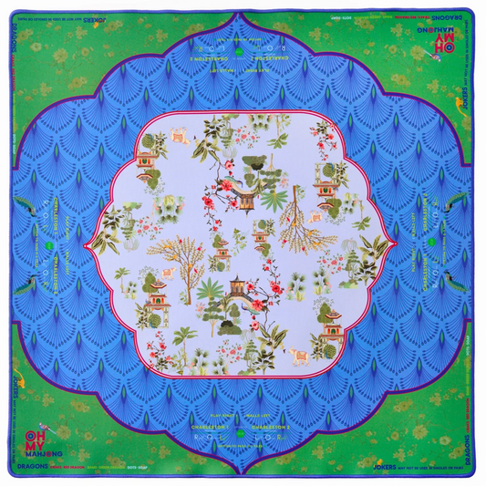 Mahjong Darjeeling Set with Lola Tiles
