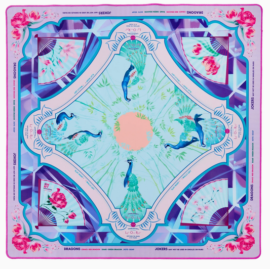 Mahjong Amethyst Set with Gemma Tiles