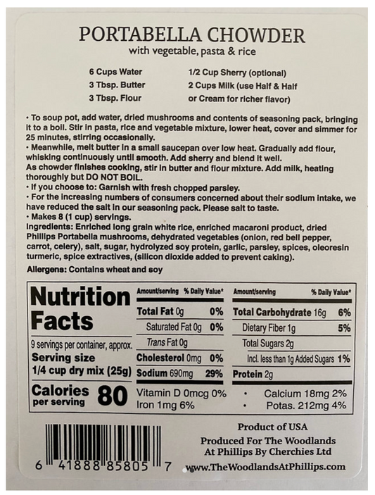 Portabello Chowder Mix