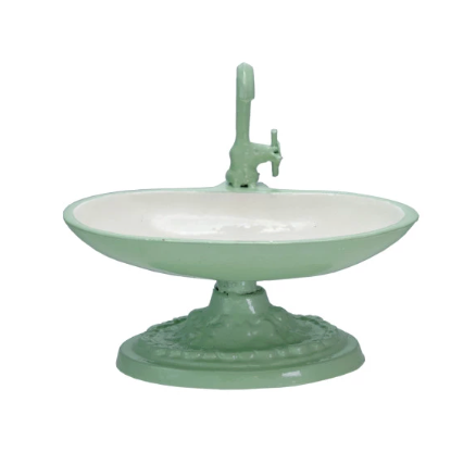 Cast Iron Sink Shaped Sponge/Soap Holder