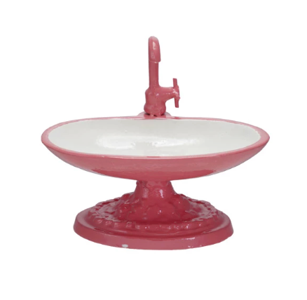 Cast Iron Sink Shaped Sponge/Soap Holder