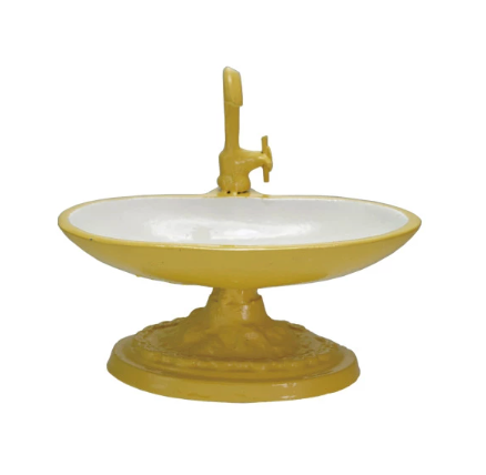 Cast Iron Sink Shaped Sponge/Soap Holder