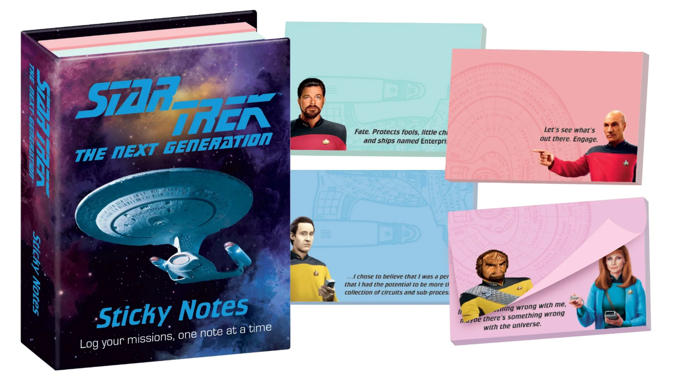 Sticky Notes - Star Trek Next Generation