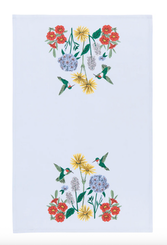 Hummingbird Dishtowel