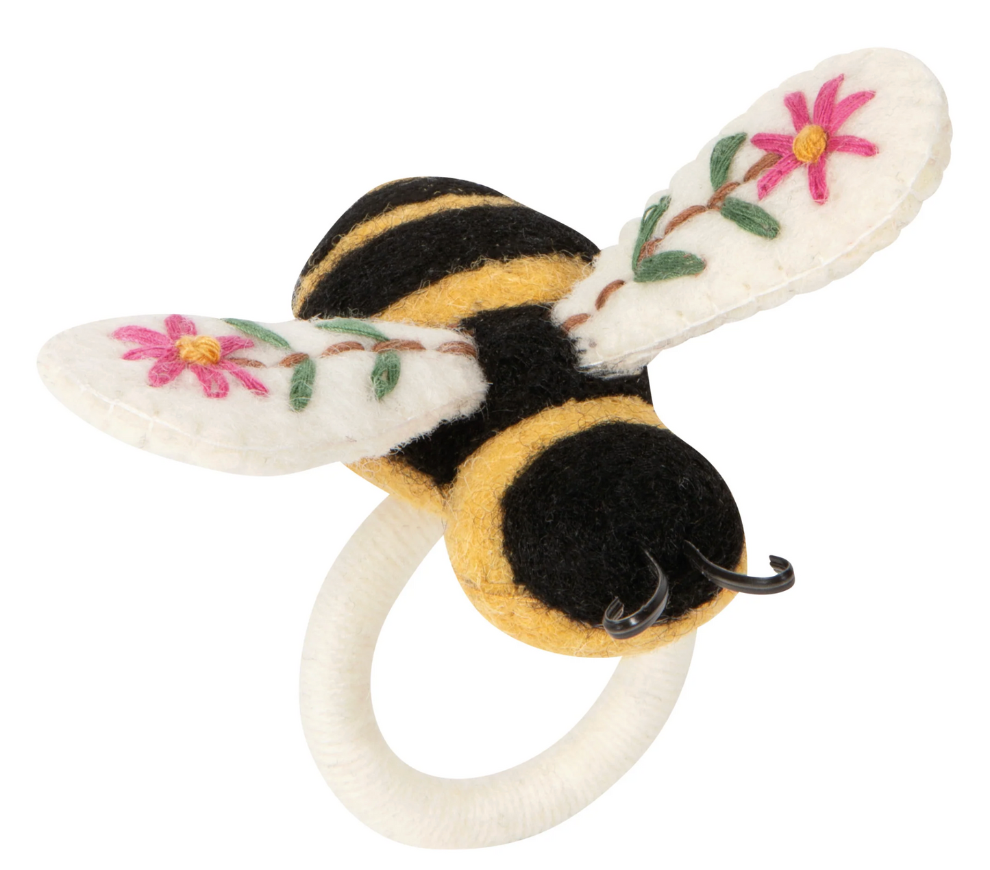 Bee Garden Felt Napkin Ring