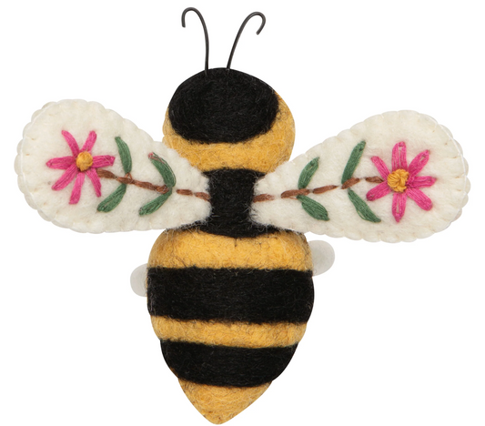 Bee Garden Felt Napkin Ring