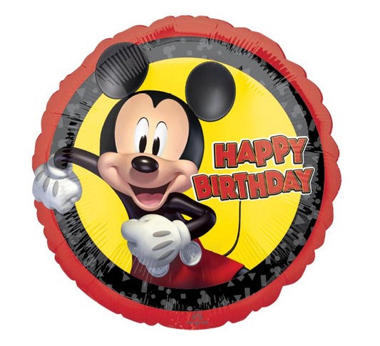 17" PKG BIRTHDAY MICKEY MOUSE BALLOON