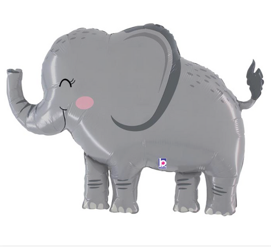 33"PKG JUNGLE ELEPHANT SHAPE BALLOON
