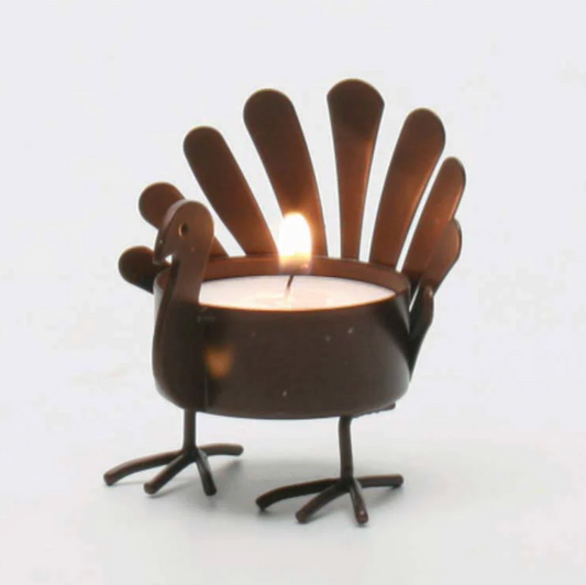 Tealight Holder - Standing Turkey