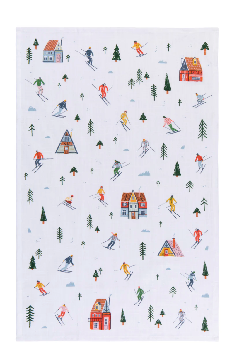 Ski Ya Later Dishtowel