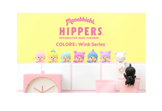 HIPPERS Monchhichi COLORS Wink Series Blind Box