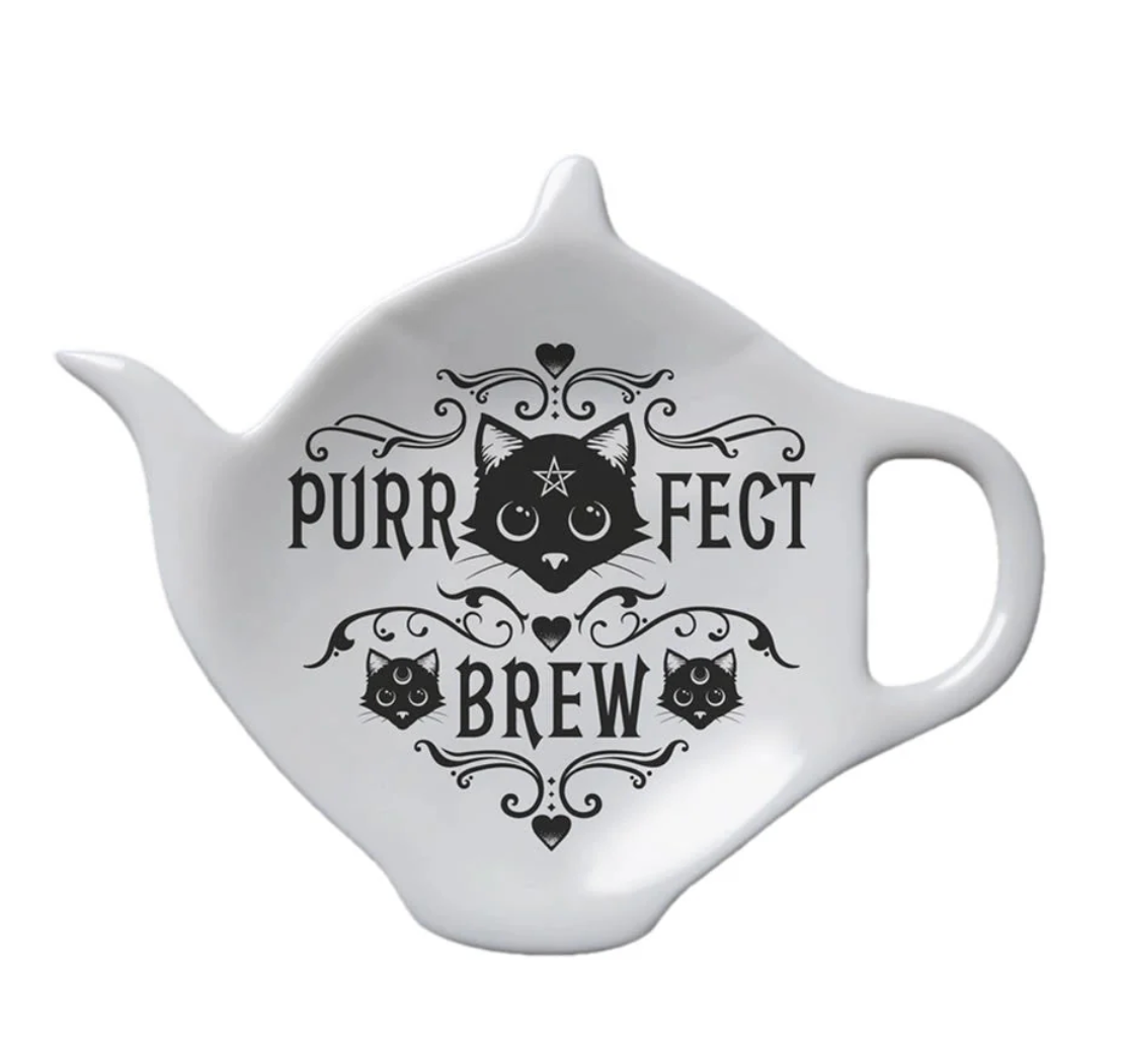 Purrfect Brew Spoon Rest
