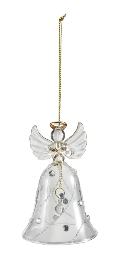 Glass Angel Ornament