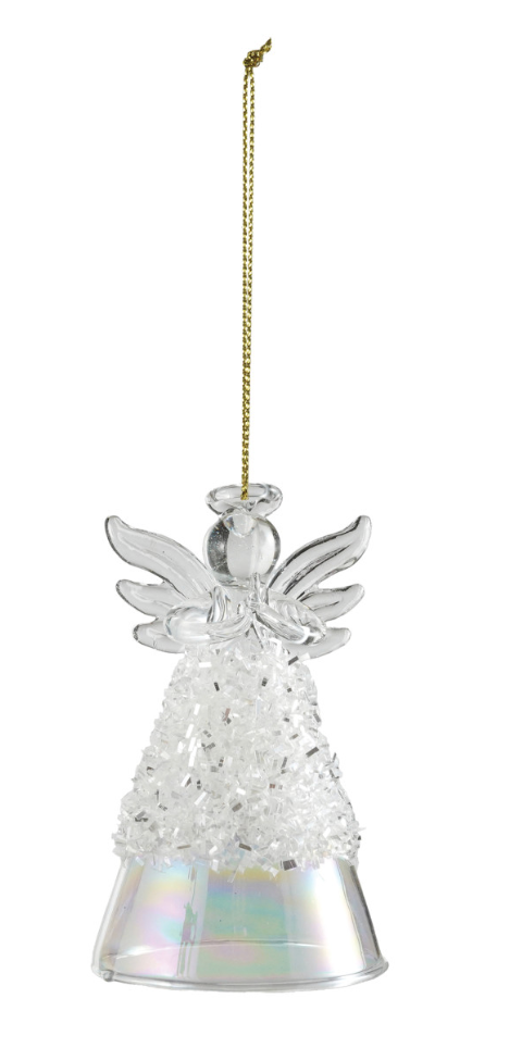 Glass Angel Ornament