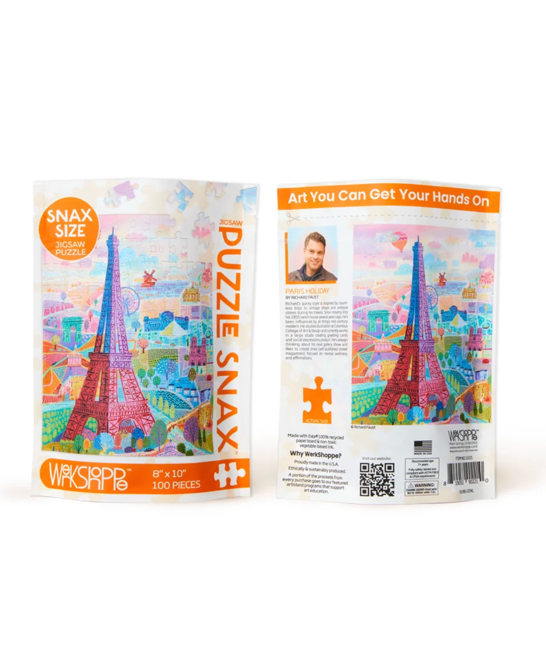 100 Piece Jigsaw Puzzle Snax