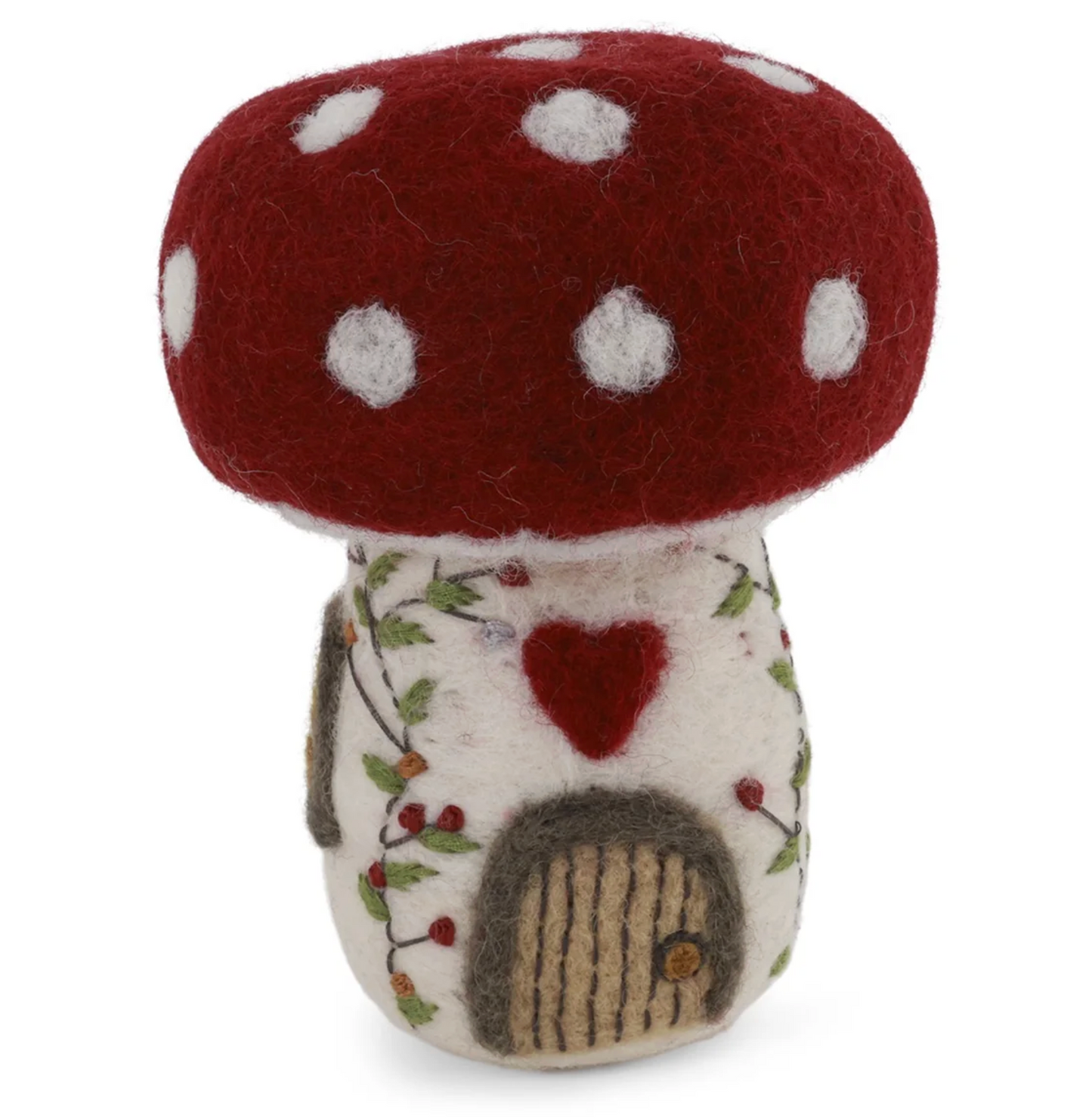 Felted Mushroom House - Medium