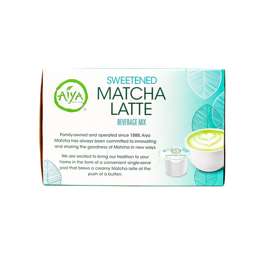 Sweetened Matcha Latte Pods