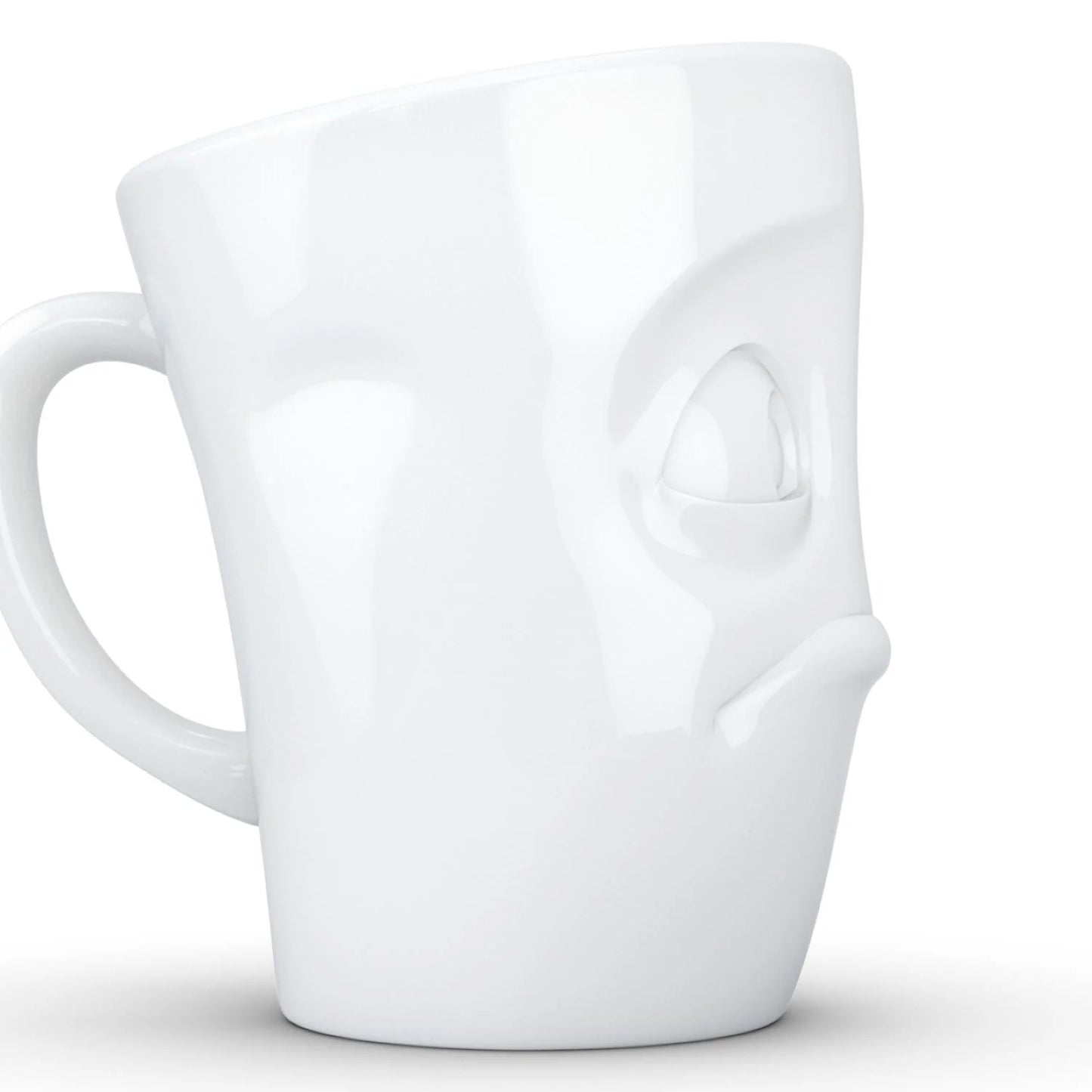 Coffee Mug with Handle,  Face