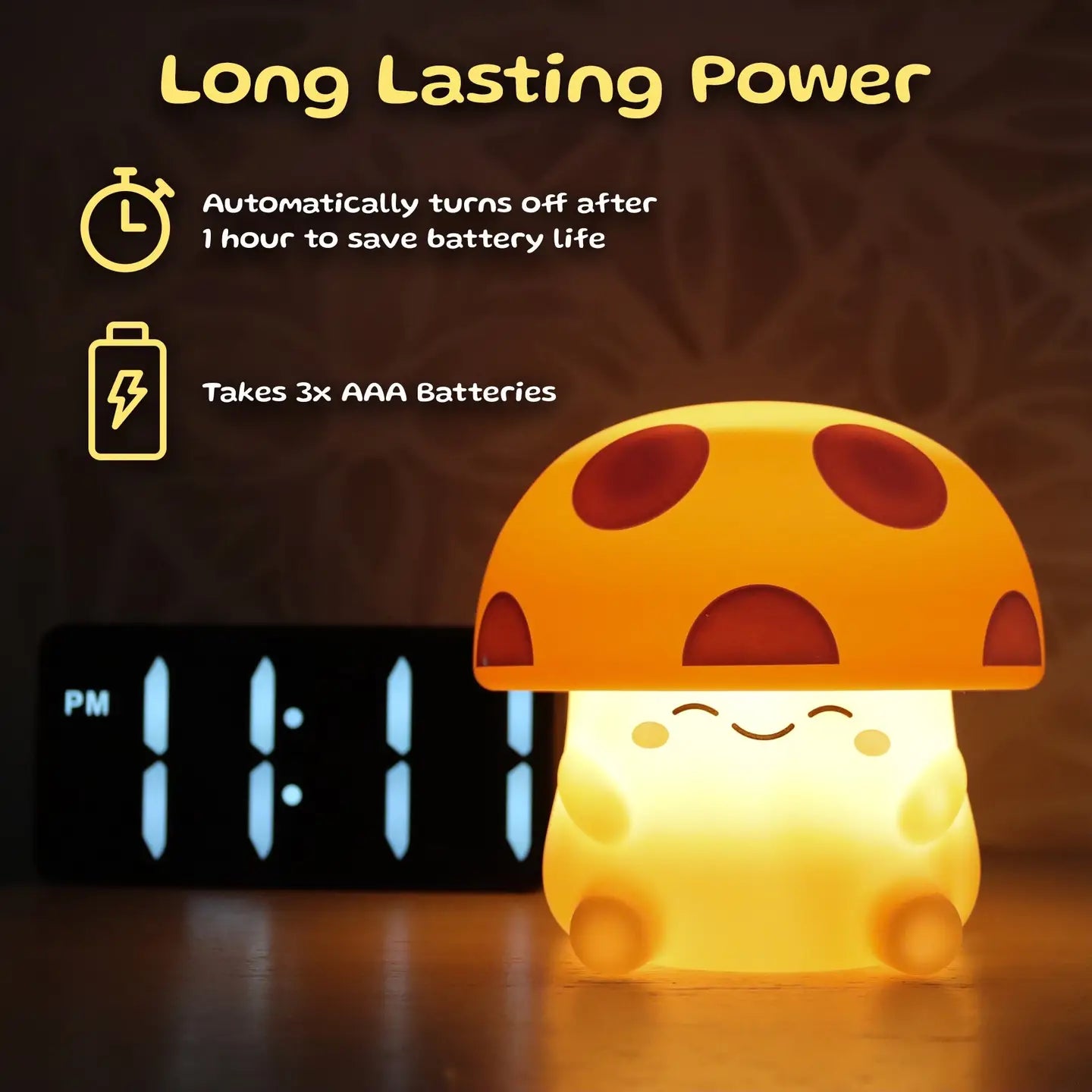 Mushi Ambient Mushroom Night Light