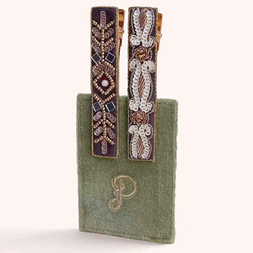 Hair Bar Jeweled (Pack of 2)