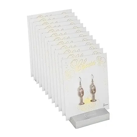 Cheers! Champagne Glass Earrings