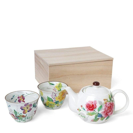 Spring Floral Tea Set