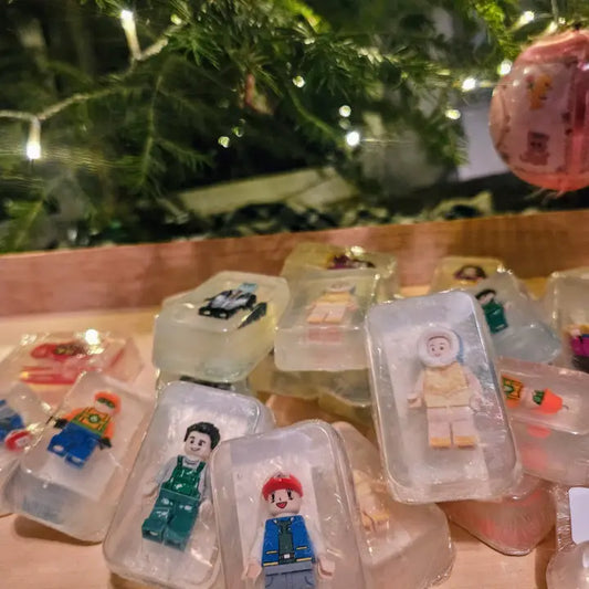 Mini Figure Soaps (Orange Scented)