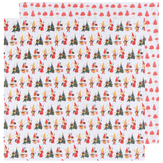 Dish Towel - Floursack GnomeForHoliday