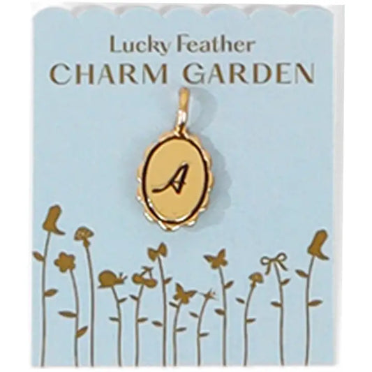Initial Charm Garden by Lucky Feather
