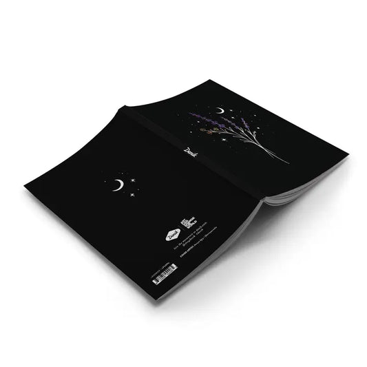 Lavender Layflat Lined Notebook