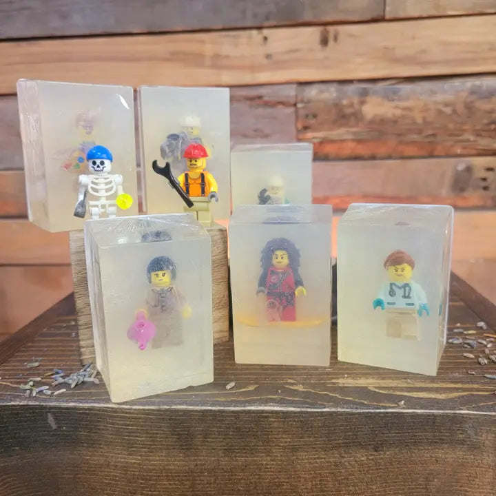 Mini LEGO Figure Soaps