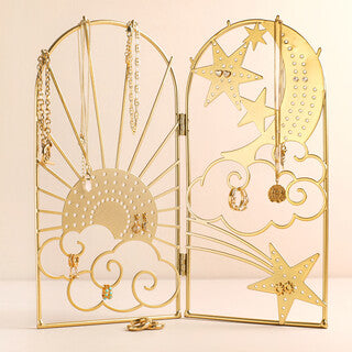 Jewelry Stand - Celestial Metal Folding