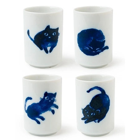 Midnight Blue Cat Cup