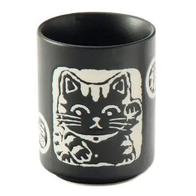 Tea Cup - Yonomi Style 9oz Maneki Neko Lucky Cat