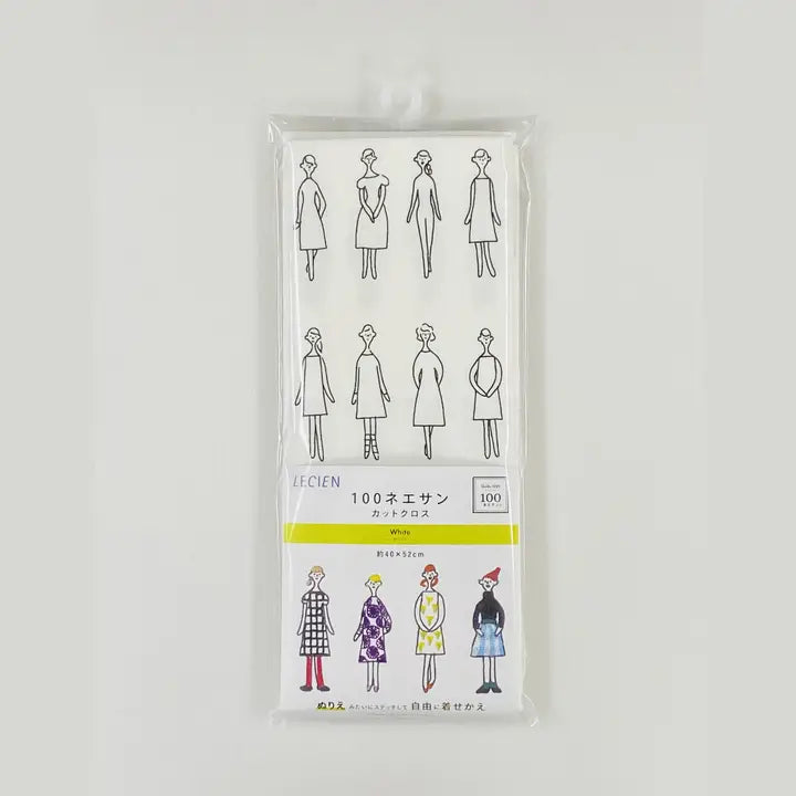100 Ladies Pattern Embroidery Fabric