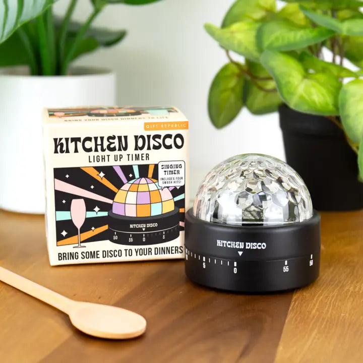 Kitchen Disco - Light-Up Timer – Mrs. Robinson's Tea Shop