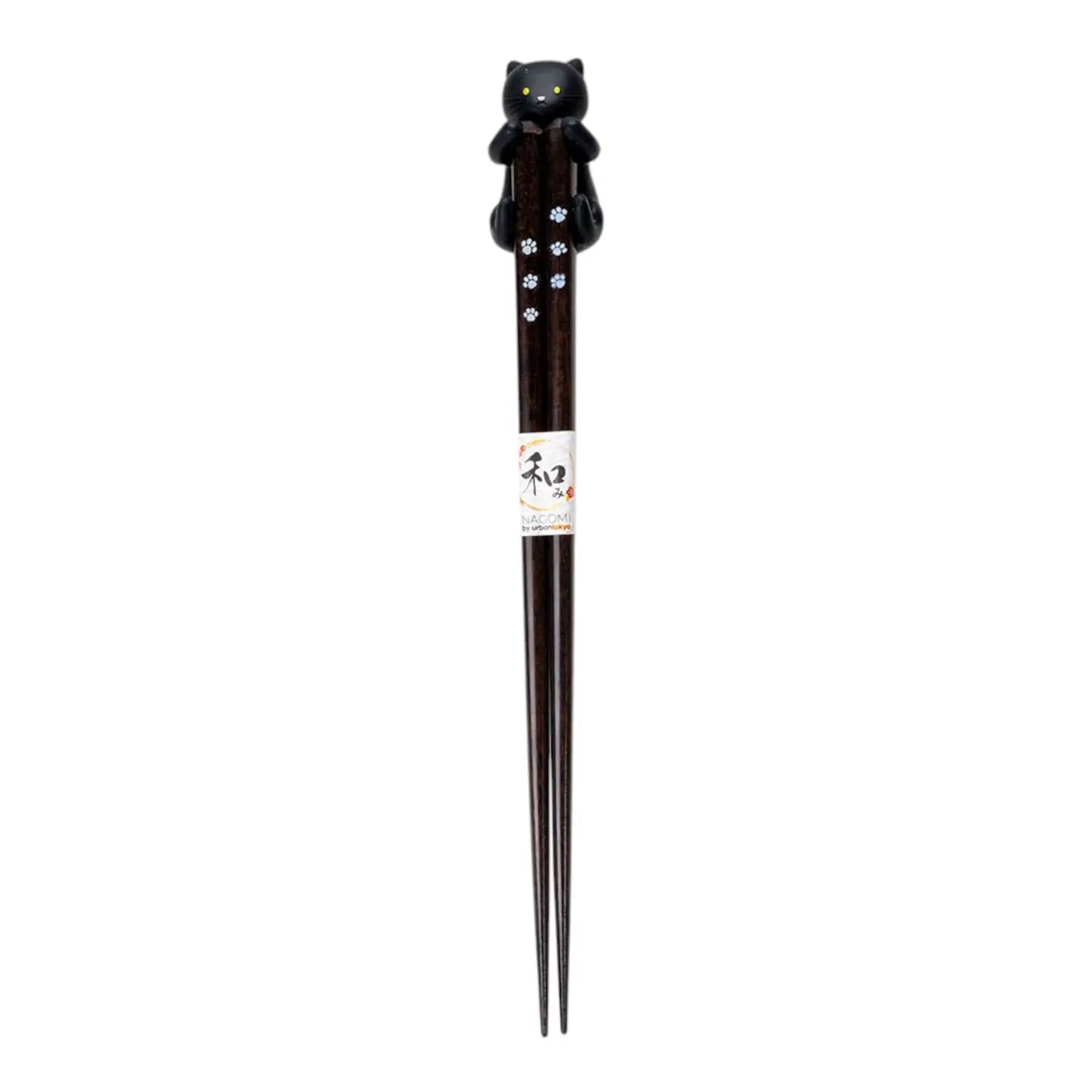 Black Cat Chopsticks and Chopsticks Rests Gift Set