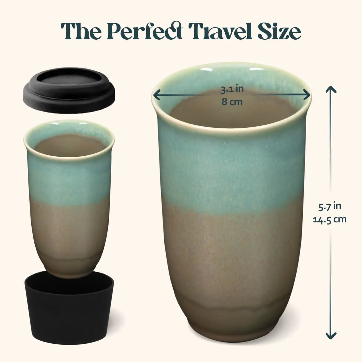 Ceramic Travel Cup 16oz