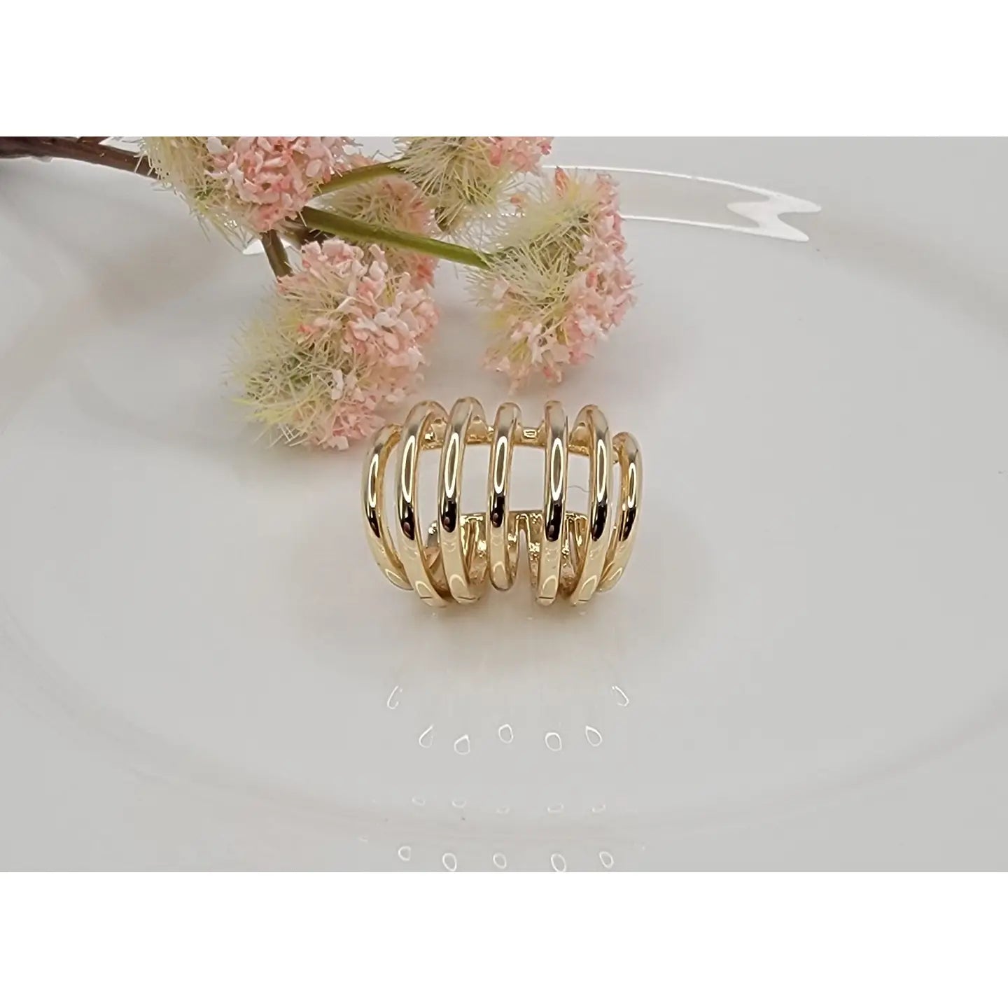 Ear Cuff - Gold Loops