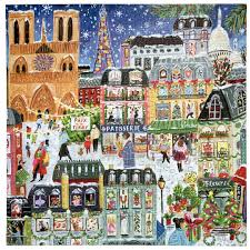 Paris Christmas 1000 Piece Puzzle