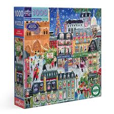 Paris Christmas 1000 Piece Puzzle