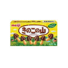Meiji Chocorooms Milk Chocolate with Crispy Biscuit 40g