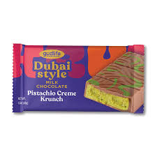 Gudlife Dubai Style Milk Chocolate Pistachio Creme 1.5oz Bite