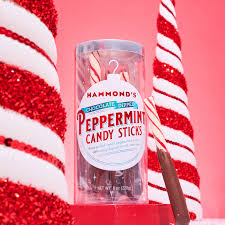 Hammond's Chocolate-Dipped Peppermint Sticks
