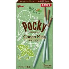 Pocky Mint Cocoa Cookie Sticks, 2.14oz【Seasonal Limited Edition】