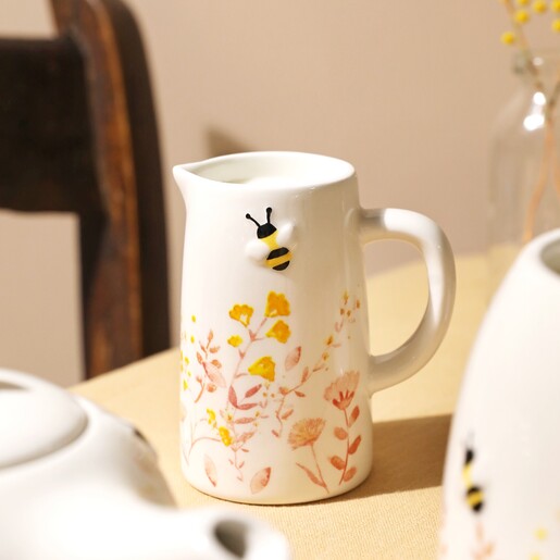 Floral Milk Jug