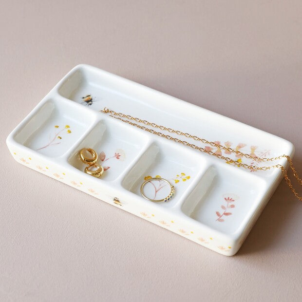 Floral Trinket Tray